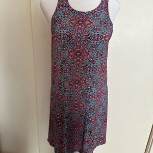 Veronica M ladies print dress size Large